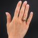 Bague Bague vintage en or et sa perle gold 58 Facettes