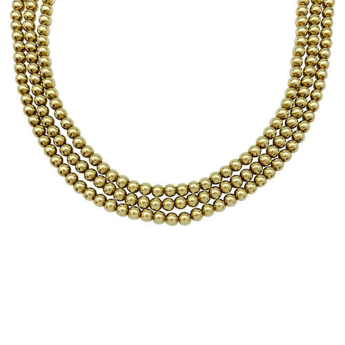Collier Collier draperie en or jaune, diamants. 58 Facettes 31784