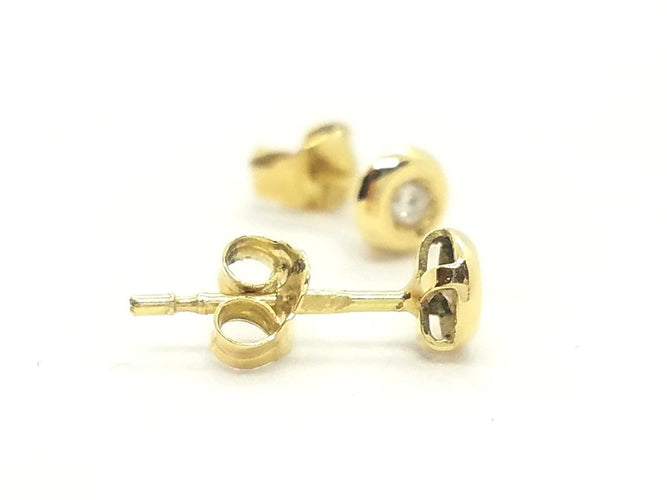Boucles d'oreilles Boucles d'oreilles Or jaune Diamant 58 Facettes 579241RV