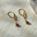 Boucles d'oreilles Pendants d'Oreilles Saphirs navettes 58 Facettes Ref1717