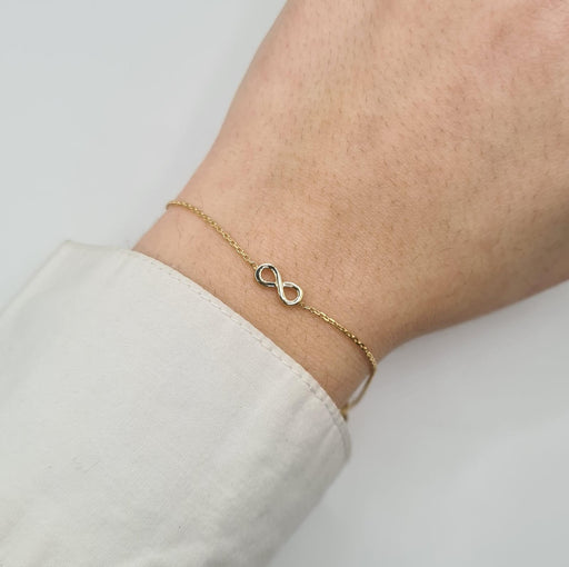 Bracelet Yellow gold “infinity” bracelet 58 Facettes