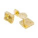 Earrings Buccellati “Opéra Tulle” earrings in yellow gold and mother-of-pearl. 58 Facettes 31472