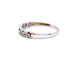 Bague 53 Bague Alliance Or blanc Diamant 58 Facettes 05657CD