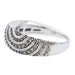 Bague 54 Bague Or blanc Diamant 58 Facettes 2329117CN