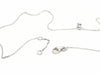 Collier Collier Chaîne + pendentif Or blanc Diamant 58 Facettes 579135RV