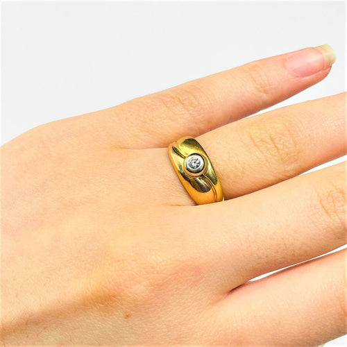 Bague 54.5 Bague Diamant 3 Ors 58 Facettes 20400000604