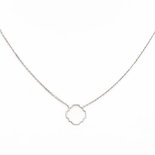Collier Collier Transparence Or blanc 58 Facettes 578939RV