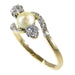 Bague 57 Bague diamant et perle 58 Facettes 18256-0148