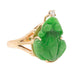 Bague 48 Bague Or jaune Jade Jadéite 58 Facettes 2432039CN