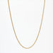 2 gold chain necklace with palm tree mesh 58 Facettes CVCH11