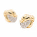 Earrings Stud earrings Yellow gold Diamond 58 Facettes 2284147CN