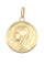 Pendentif MÉDAILLE VIERGE ANCIENNE NACRE 58 Facettes 053191