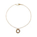 Necklace Cartier necklace, "Trinity", three golds, diamonds. 58 Facettes 31787