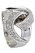 Ring 55 MODERN DIAMOND KNOT RING 58 Facettes 050641