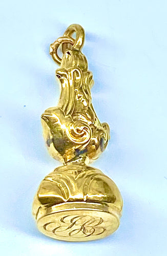 Pendentif Pendentif cachet Époque Napoléon III. 58 Facettes AB191