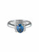 Ring 52 Sapphire Diamond Ring 58 Facettes