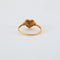 Bague 55 Bague coeur or jaune  diamants 58 Facettes