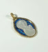 Medal pendant in gold, mother-of-pearl and enamel 58 Facettes 31