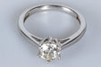 Ring 53 Solitaire ring White gold Diamond 58 Facettes J5330495534-AIG6