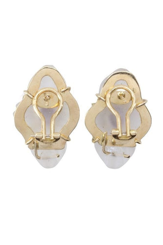 Boucles d'oreilles BOUCLES D'OREILLES RUBIS ET CRISTAL 58 Facettes 070091