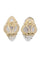 Boucles d'oreilles BOUCLES D'OREILLES RUBIS ET CRISTAL 58 Facettes 070091