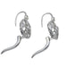 Earrings White gold diamond dangling earrings 58 Facettes