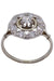 Ring 51 ART-DECO DIAMOND RING 58 Facettes 078071