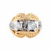 Bague 53 Bague Motif ruban 58 Facettes