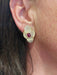 Earrings RUBY AND CRYSTAL EARRINGS 58 Facettes 070091