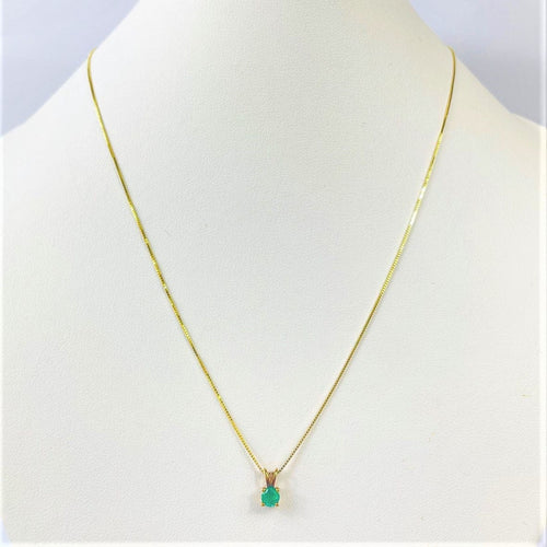 Collier Collier Klenota Emeraude Or jaune 58 Facettes 20400000696