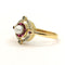 Bague 56 Bague vintage rubis diamants 58 Facettes 2554
