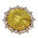 Brooch Gold brooch with diamonds and pearls 58 Facettes 21295-0015