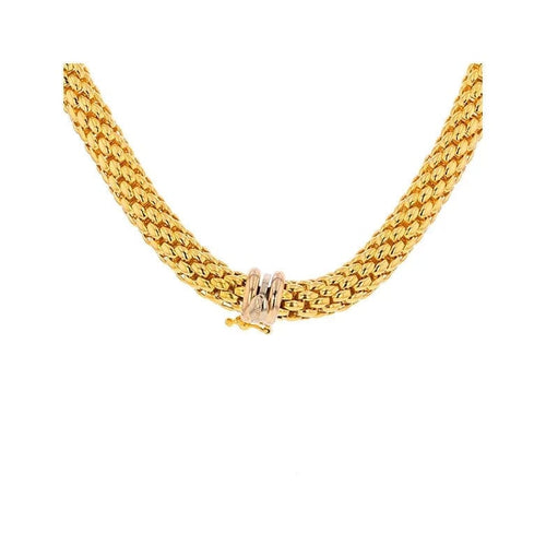 Collier Collier diamants 1.44 carat et perles 2 ors 58 Facettes 234118