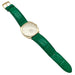 Chaumet watch, "Dandy" in yellow gold on leather. 58 Facettes 32006