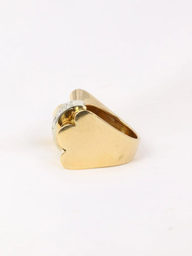 Bague Bague nœud Art Déco diamants 58 Facettes J10