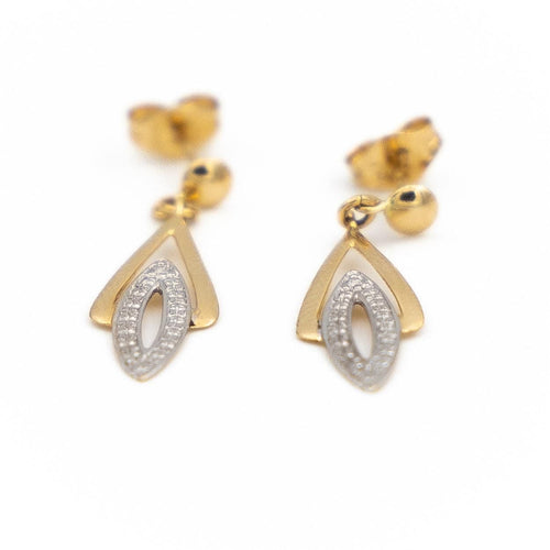 Boucles d'oreilles Boucles d'oreilles Or jaune Diamant 58 Facettes 1740873CN
