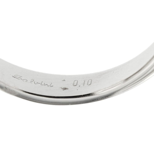 Bague 56 Bague solitaire Or blanc Diamant 58 Facettes 29529