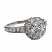 Ring 48 Van Cleef & Arpels Platinum Diamond Solitaire Ring 58 Facettes 2560761CN