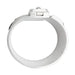 Hermès “Belt” bracelet in silver. 58 Facettes 30814