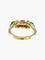 Bague Bague Rubis, Emeraude, diamants, Or jaune 58 Facettes 0
