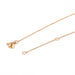 Necklace Chain link necklace Rose gold 58 Facettes 2360820CN