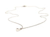 Collier Collier Chaîne + pendentif Or blanc Diamant 58 Facettes 880897CD