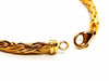 Bracelet Palm tree mesh bracelet Yellow gold 58 Facettes 1167359CD