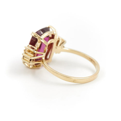 Bague 54 Bague Cocktail Or jaune Tourmaline 58 Facettes 1955907CN