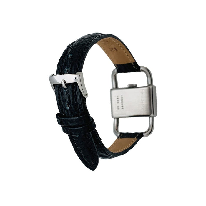 Montre Montre Jaeger Lecoultre & Hermès, modèle "Etrier" en acier, bracelet cuir. 58 Facettes 29124
