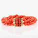 Bracelet Bracelet ancien perles de corail facettées 58 Facettes 20-534