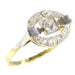 Ring 62 Art Deco diamond ring 58 Facettes 14083-0081