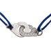 Dinh Van Bracelet Handcuff Cord Bracelet White Gold Diamond 58 Facettes 2865695RV