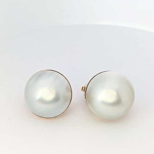 Boucles d'oreilles Boucles d'oreilles or rose et perle 58 Facettes 25424