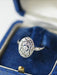 Ring Art Deco oval diamond ring 58 Facettes